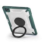 WIWU Mecha Tablet Protective Case with Rotating Bracket For iPad 10.2 2021 & 2020 & 2019 /  Pro 10.5 2019(Green) - 1