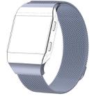 For FITBIT Ionic Milanese Watch Band, Large Size : 24X2.2cm(Space Gray) - 1