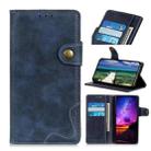 For Motorola Moto G 5G 2022 S-Type Stitching Calf Texture Leather Phone Case(Blue) - 1
