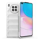 For Huawei Nova 8i Magic Shield TPU + Flannel Phone Case(White) - 1