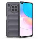 For Huawei Nova 8i Magic Shield TPU + Flannel Phone Case(Dark Grey) - 1