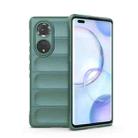 For Huawei Nova 9 Pro/Honor 50 Pro Magic Shield TPU + Flannel Phone Case(Dark Green) - 1