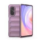 For Huawei Nova 9 SE/Honor 50 SE Magic Shield TPU + Flannel Phone Case(Purple) - 1