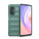 For Huawei Nova 9 SE/Honor 50 SE Magic Shield TPU + Flannel Phone Case(Dark Green) - 1