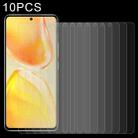 10 PCS 0.26mm 9H 2.5D Tempered Glass Film For vivo S15 - 1