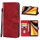 For UMIDIGI Power 7 Max Leather Phone Case(Red) - 1