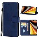 For UMIDIGI Power 7 Max Leather Phone Case(Blue) - 1