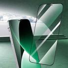 For iPhone 13 mini 25pcs Green Light Eye Protection Tempered Glass Film - 7
