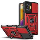 For Xiaomi Poco F4 GT / Redmi K50 Gaming Sliding Camera Cover Design TPU+PC Phone Case(Red) - 1