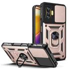 For Xiaomi Poco F4 GT / Redmi K50 Gaming Sliding Camera Cover Design TPU+PC Phone Case(Rose Gold) - 1