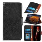 For Motorola Moto E32 4G Nappa Texture Leather Phone Case(Black) - 1