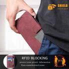 For Xiaomi Redmi Note 10 Pro 4G Splicing Leather Phone Case(Red) - 6