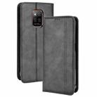 For Ulefone Power Armor 14 / 14 Pro Magnetic Buckle Retro Texture Leather Phone Case(Black) - 1