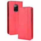 For Ulefone Power Armor 14 / 14 Pro Magnetic Buckle Retro Texture Leather Phone Case(Red) - 1