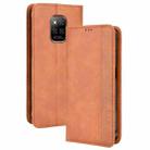 For Ulefone Power Armor 14 / 14 Pro Magnetic Buckle Retro Texture Leather Phone Case(Brown) - 1
