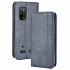 For Ulefone Armor X10 / X10 Pro Magnetic Buckle Retro Texture Leather Phone Case(Blue) - 1