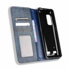 For Ulefone Armor X10 / X10 Pro Magnetic Buckle Retro Texture Leather Phone Case(Blue) - 4