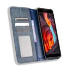 For Ulefone Armor X10 / X10 Pro Magnetic Buckle Retro Texture Leather Phone Case(Blue) - 5