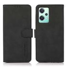For OnePlus Nord CE 2 Lite 5G KHAZNEH Matte Texture Leather Phone Case(Black) - 1