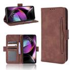 For Motorola Moto G 5G 2022 Skin Feel Calf Texture Card Slots Leather Phone Case(Brown) - 1