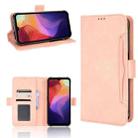 For Ulefone Power Armor 14 / 14 Pro Skin Feel Calf Texture Card Slots Leather Phone Case(Pink) - 1