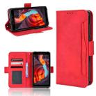 For Ulefone Armor X10 / X10 Pro Skin Feel Calf Texture Card Slots Leather Phone Case(Red) - 1