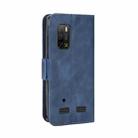 For Ulefone Armor X10 / X10 Pro Skin Feel Calf Texture Card Slots Leather Phone Case(Blue) - 4