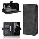 For Oukitel WP18 Skin Feel Calf Texture Card Slots Leather Phone Case(Black) - 1