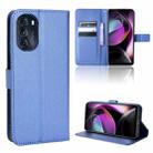 For Motorola Moto G 5G 2022 Diamond Texture Leather Phone Case(Blue) - 1