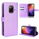 For Ulefone Power Armor 14 / 14 Pro Diamond Texture Leather Phone Case(Purple) - 1