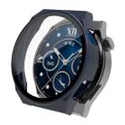 For Huawei Watch GT 3 Pro 46mm PC + Tempered Glass Watch Case(Ink Blue) - 1