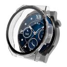 For Huawei Watch GT 3 Pro 46mm PC + Tempered Glass Watch Case(Transparent) - 1