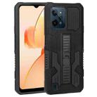 For OPPO Realme C31 All Inclusive Double-color TPU + PC Phone Case(Black) - 1