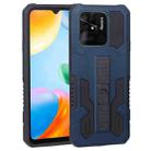 For Xiaomi Redmi 10C All Inclusive Double-color TPU + PC Phone Case(Blue) - 1