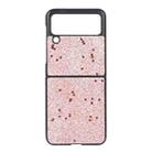 For Samsung Galaxy Z Flip3 5G Glitter PU Leather Phone Case(Pink) - 1