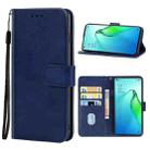 For OPPO Reno8 Pro Leather Phone Case(Blue) - 1