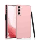 For Samsung Galaxy S22+ 5G GKK Ultra-thin Skin Feel Phone Case with Stylus(Pink) - 1