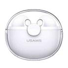USAMS BU12 TWS Half In-Ear Bluetooth 5.1 Wireless Earphones(White) - 1