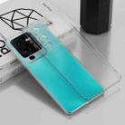 For vivo S15 Electroplated Frosted Phone Case(Transparent) - 1