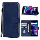 For BLU J9L Leather Phone Case(Blue) - 1