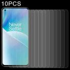 10 PCS 0.26mm 9H 2.5D Tempered Glass Film For OnePlus Nord 2T / Nord 2 5G - 1