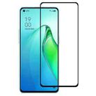 Full Glue Cover Screen Protector Tempered Glass Film For OPPO Reno8 Pro - 1