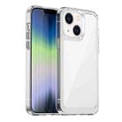 For iPhone 14 Colorful Series Acrylic + TPU Phone Case (Transparent) - 1