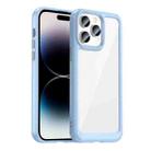 For iPhone 14 Pro Colorful Series Acrylic + TPU Phone Case (Blue) - 1