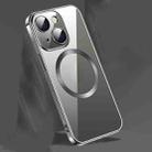 For iPhone 13 mini MagSafe Magnetic Phone Case with Lens Film (Black) - 1