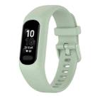 For Garmin Smart 5 Solid Color Silicone Watch Band(Mint Green) - 1