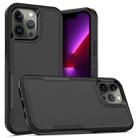 For iPhone 13 Pro Max PC + TPU Phone Case (Black) - 1