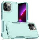 For iPhone 13 Pro PC + TPU Phone Case (Light Green) - 1
