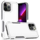 For iPhone 13 Pro PC + TPU Phone Case (White) - 1