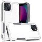 For iPhone 13 PC + TPU Phone Case(White) - 1